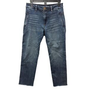 KUT From The Kloth‎ High-Rise Ankle Straight Leg Reese Jeans Size 4